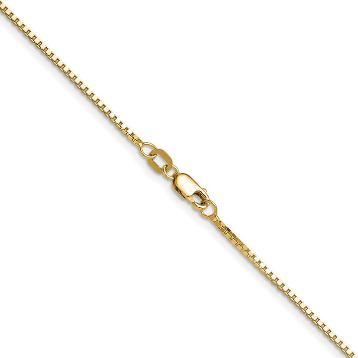 Gold 1.1mm Box Chain, 24" - Chain - Design Jewellers Edmonton