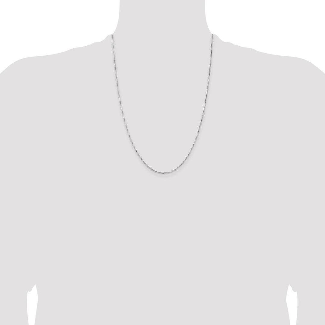 Gold 1.1mm Box Chain, 24