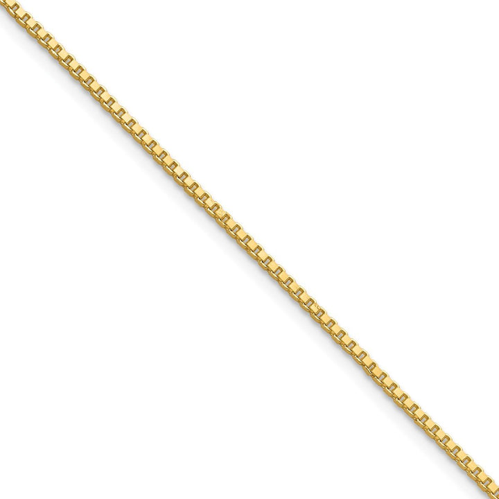 Gold 1.1mm Box Chain, 24" - Chain - Design Jewellers Edmonton
