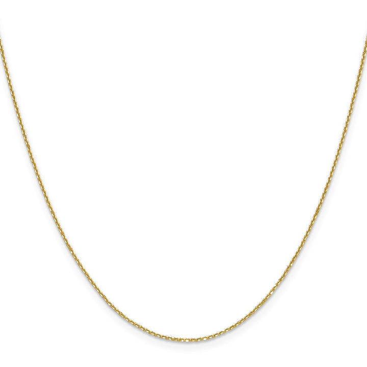 Gold 1.1mm Cable Chain, 16" - Chain - Design Jewellers Edmonton