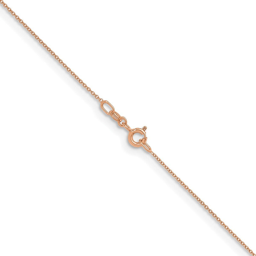 Gold 1.1mm Cable Chain, 16