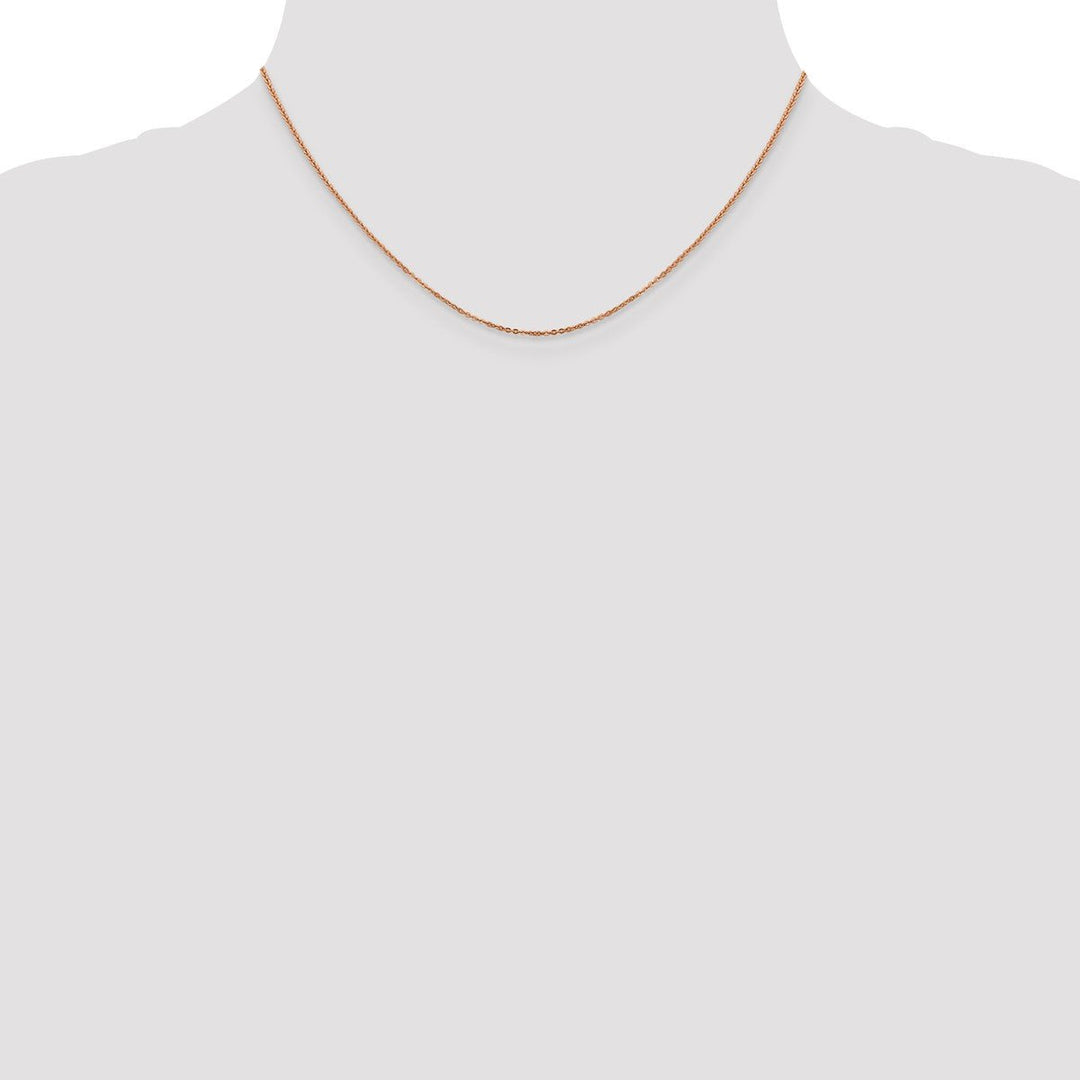 Gold 1.1mm Cable Chain, 16