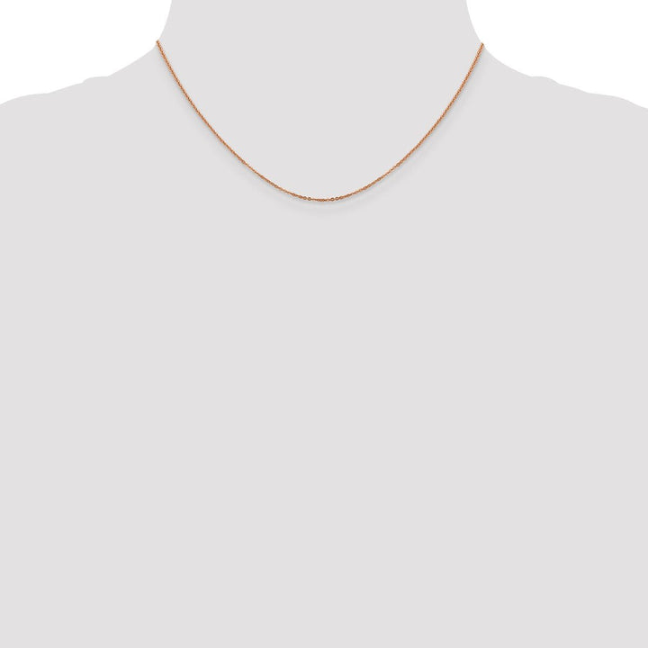 Gold 1.1mm Cable Chain, 16" - Chain - Design Jewellers Edmonton