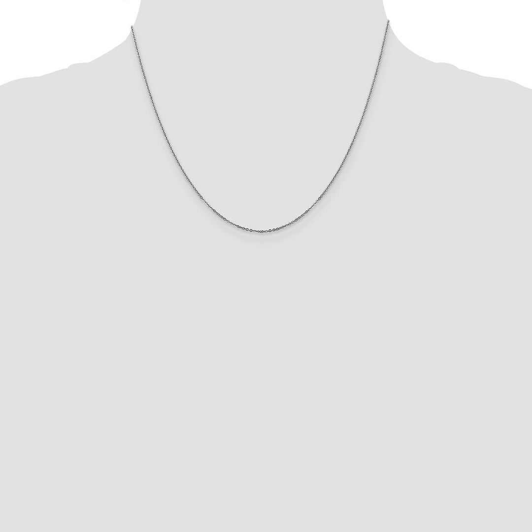 Gold 1.1mm Cable Chain, 18