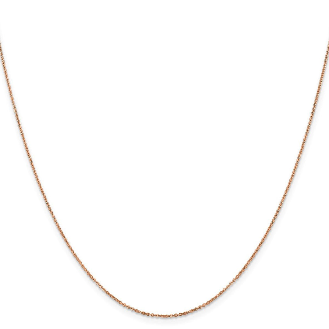 Gold 1.1mm Cable Chain, 20
