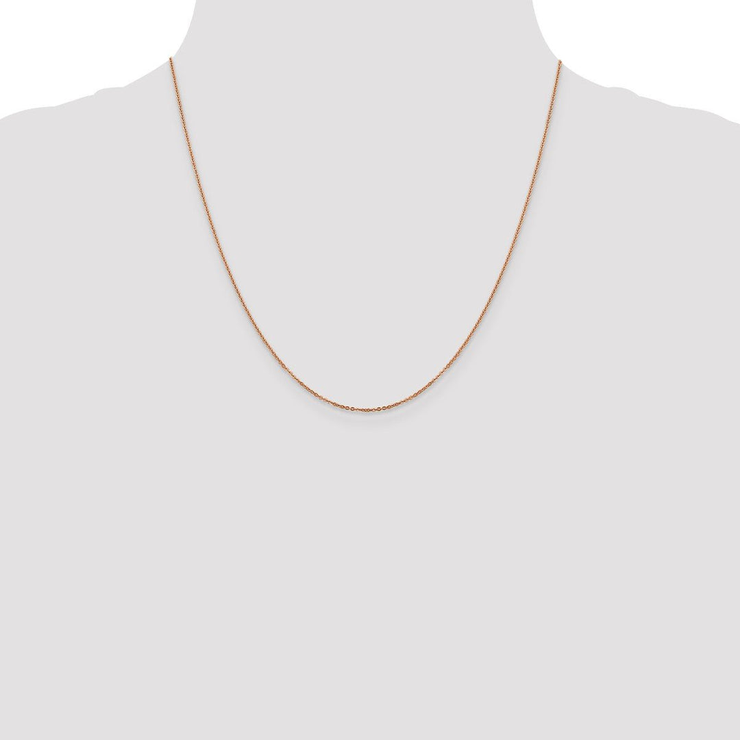 Gold 1.1mm Cable Chain, 20