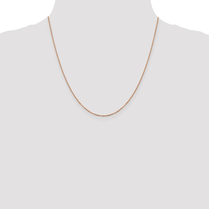 Gold 1.1mm Cable Chain, 20" - Chain - Design Jewellers Edmonton