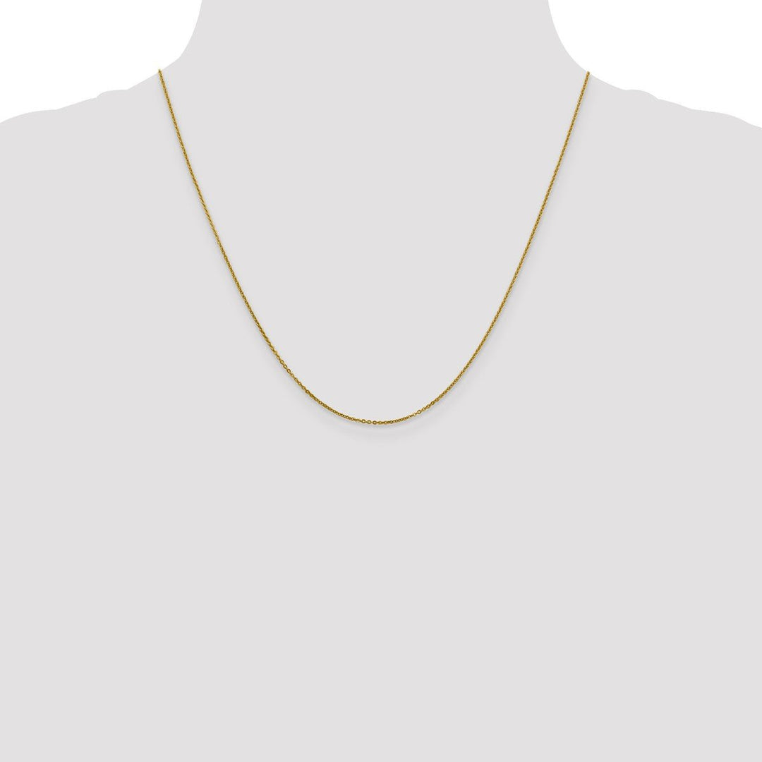 Gold 1.1mm Cable Chain, 20
