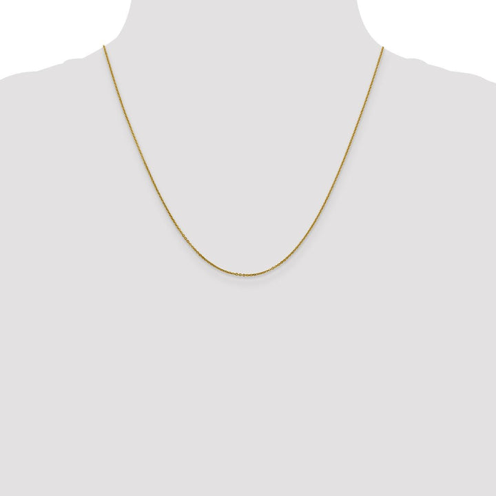 Gold 1.1mm Cable Chain, 20" - Chain - Design Jewellers Edmonton