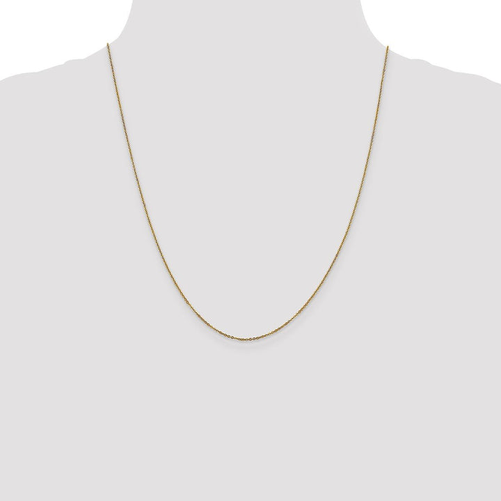 Gold 1.1mm Cable Chain, 22" - Chain - Design Jewellers Edmonton