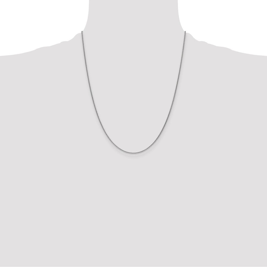 Gold 1.1mm Cable Chain, 22