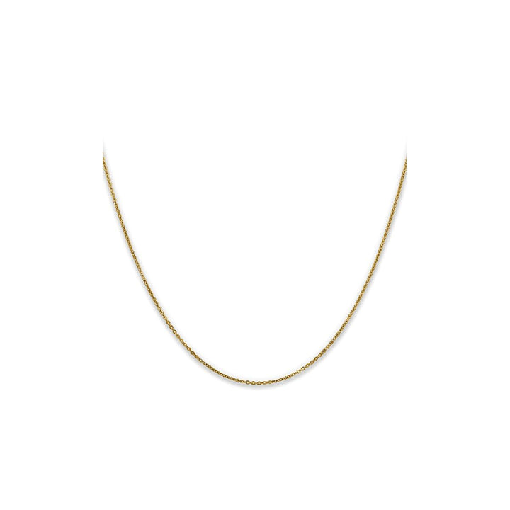 Gold 1.1mm Cable Chain, 22" - Chain - Design Jewellers Edmonton