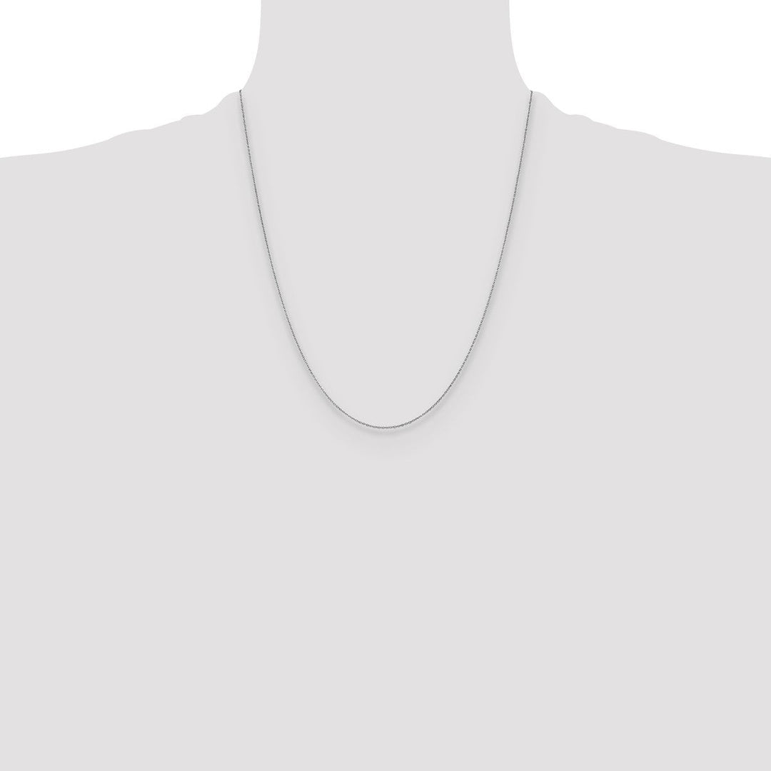Gold 1.1mm Cable Chain, 22