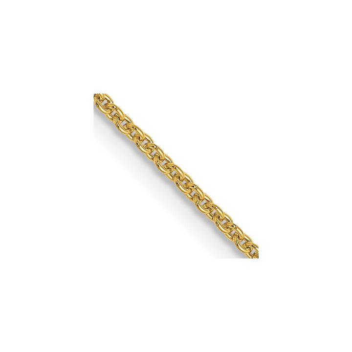 Gold 1.1mm Cable Chain, 22" - Chain - Design Jewellers Edmonton