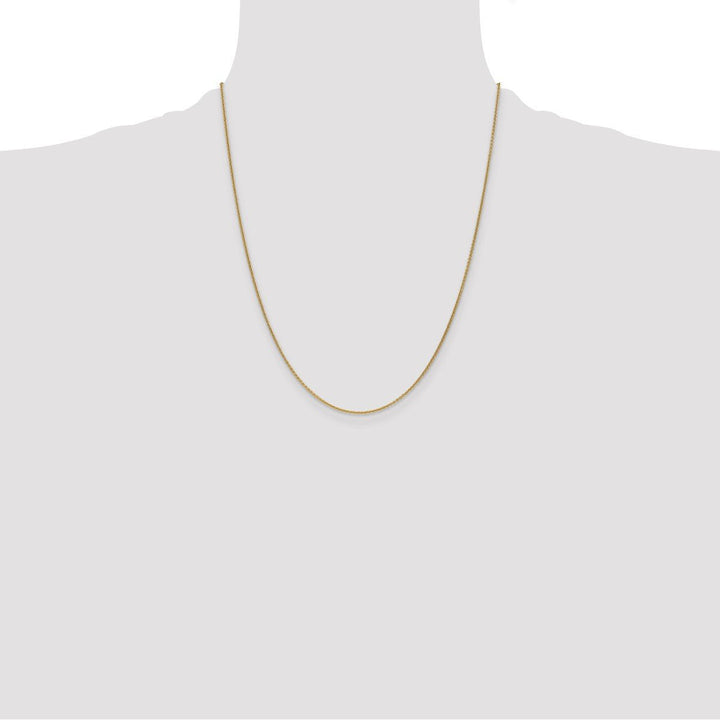 Gold 1.1mm Cable Chain, 22" - Chain - Design Jewellers Edmonton