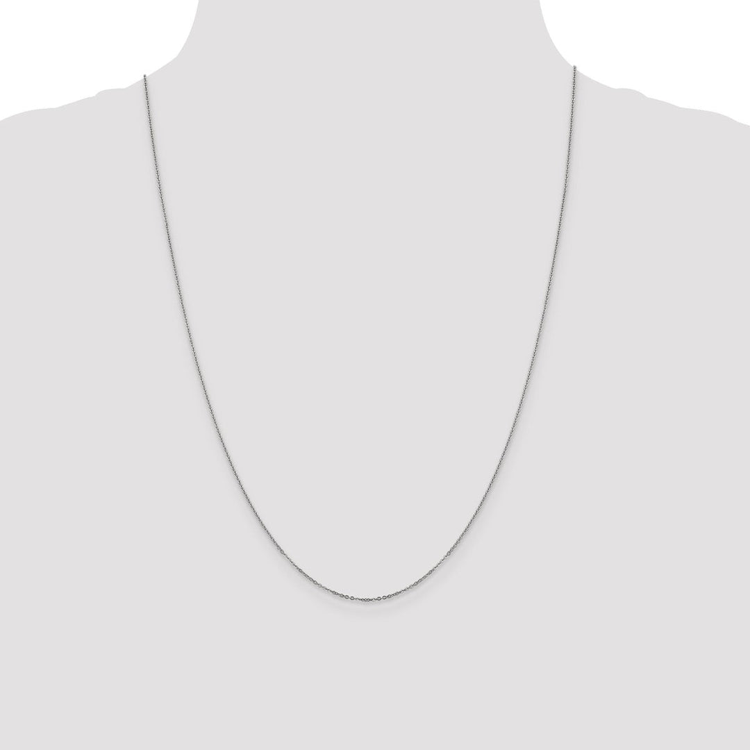 Gold 1.1mm Cable Chain, 24