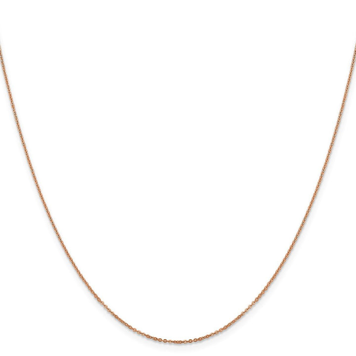 Gold 1.1mm Cable Chain, 24" - Chain - Design Jewellers Edmonton