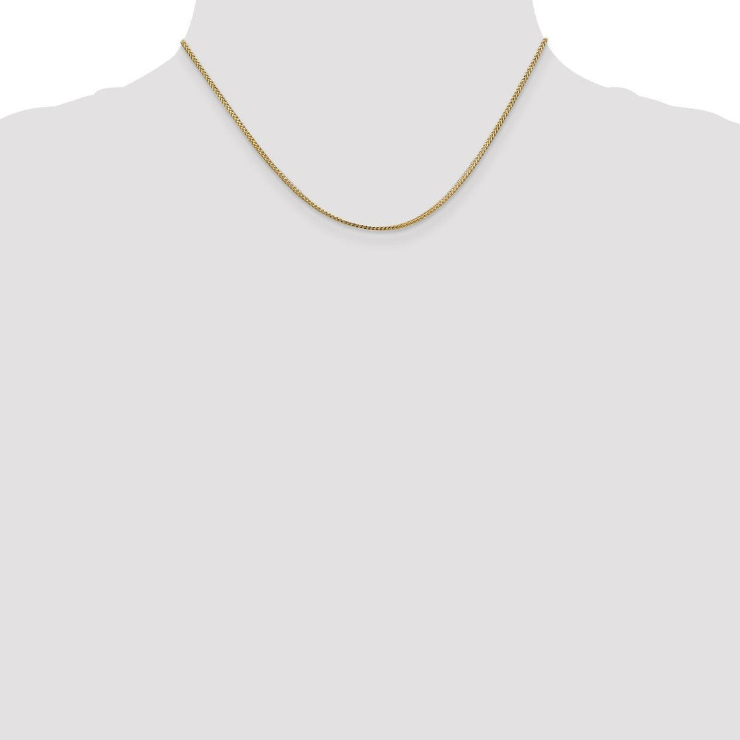 Gold 1.1mm Franco Chain, 16
