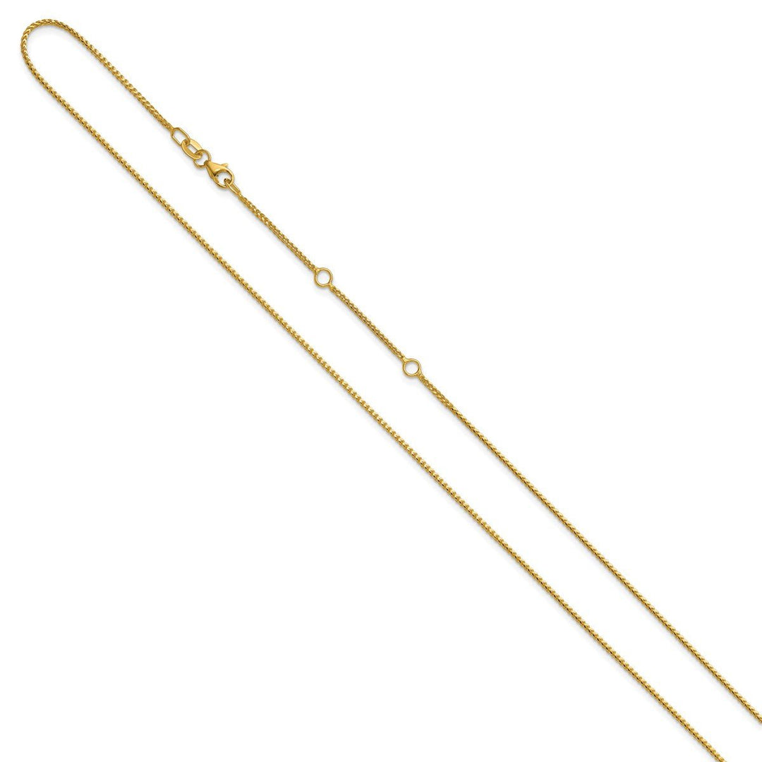 Gold 1.1mm Franco Chain, 16