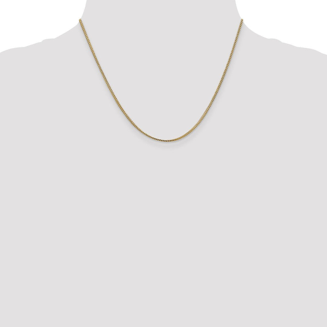 Gold 1.1mm Franco Chain, 18