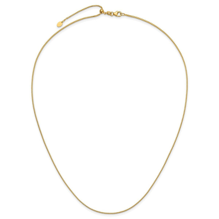Gold 1.1mm Franco Chain, 22" - Chain - Design Jewellers Edmonton