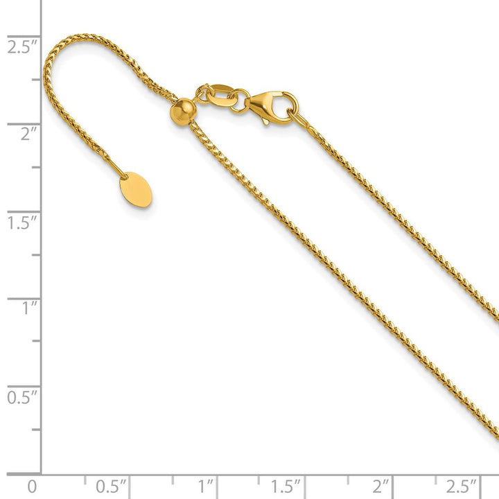 Gold 1.1mm Franco Chain, 22" - Chain - Design Jewellers Edmonton