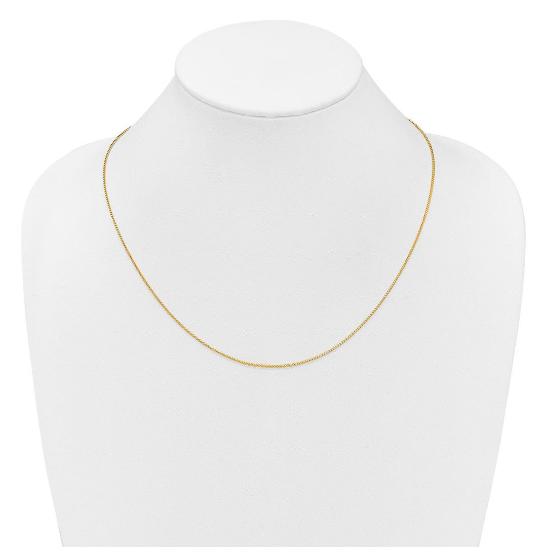 Gold 1.1mm Franco Chain, 22