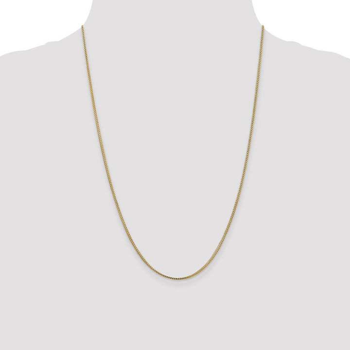 Gold 1.1mm Franco Chain, 24" - Chain - Design Jewellers Edmonton