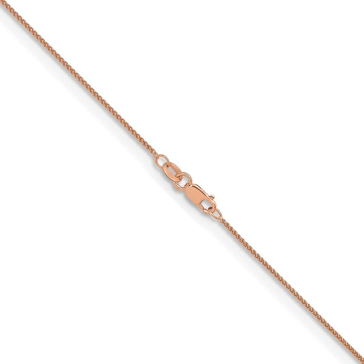 Gold 1.1mm Spiga (Wheat) Chain, 16" - Chain - Design Jewellers Edmonton