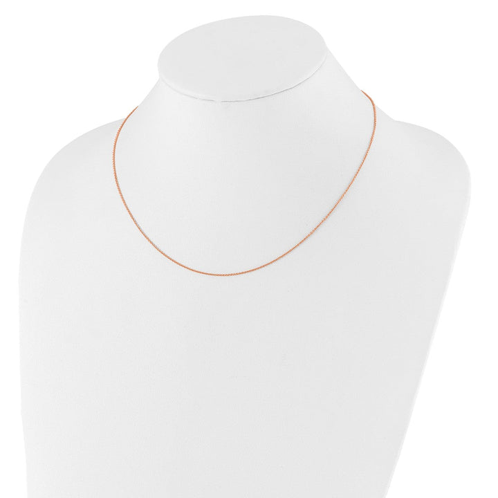 Gold 1.25mm Cable Chain, 16" - Chain - Design Jewellers Edmonton