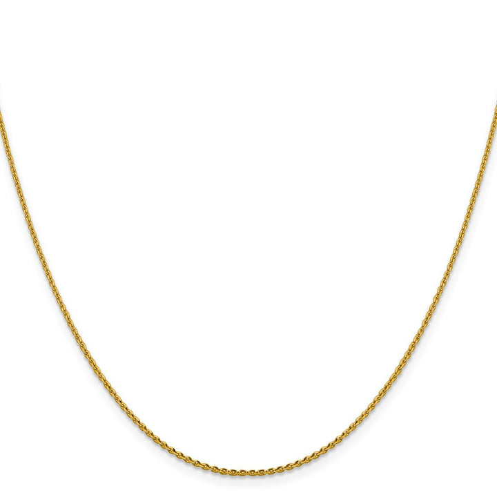 Gold 1.25mm Cable Chain, 18" - Chain - Design Jewellers Edmonton