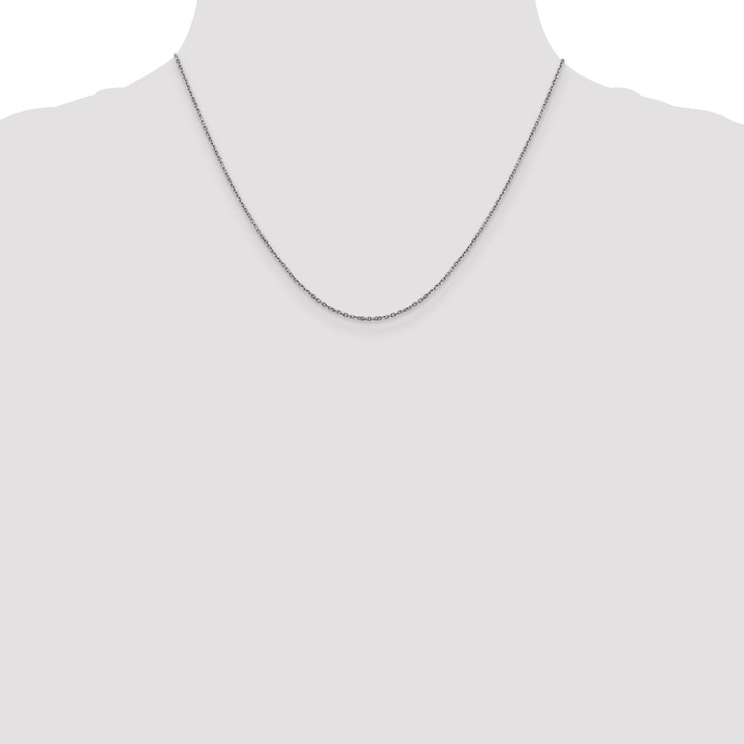 Gold 1.25mm Cable Chain, 18