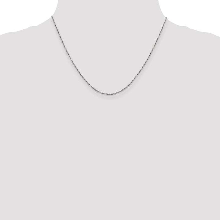 Gold 1.25mm Cable Chain, 18" - Chain - Design Jewellers Edmonton