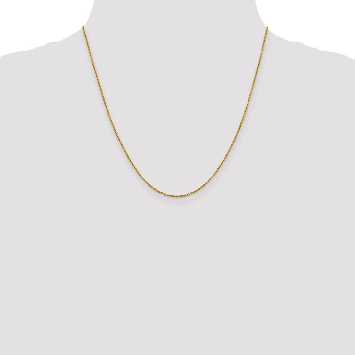 Gold 1.25mm Cable Chain, 20" - Chain - Design Jewellers Edmonton