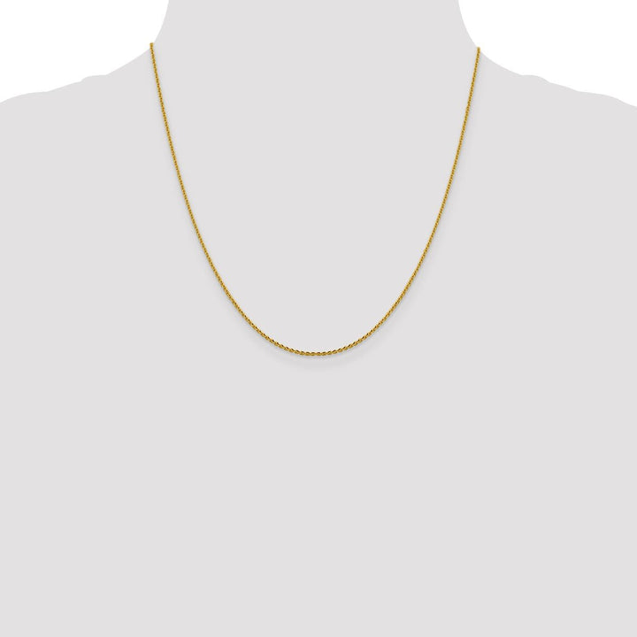 Gold 1.25mm Cable Chain, 20" - Chain - Design Jewellers Edmonton