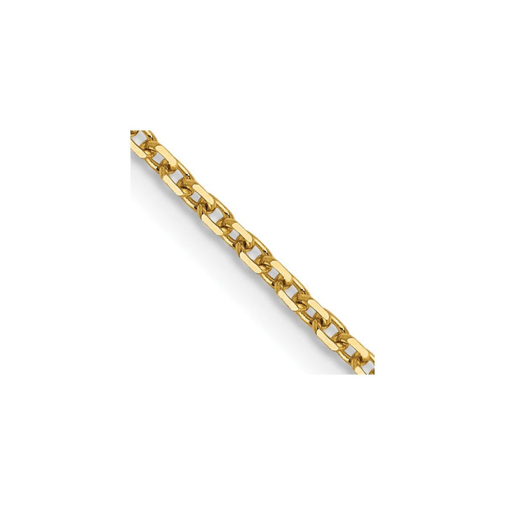 Gold 1.25mm Cable Chain, 20" - Chain - Design Jewellers Edmonton