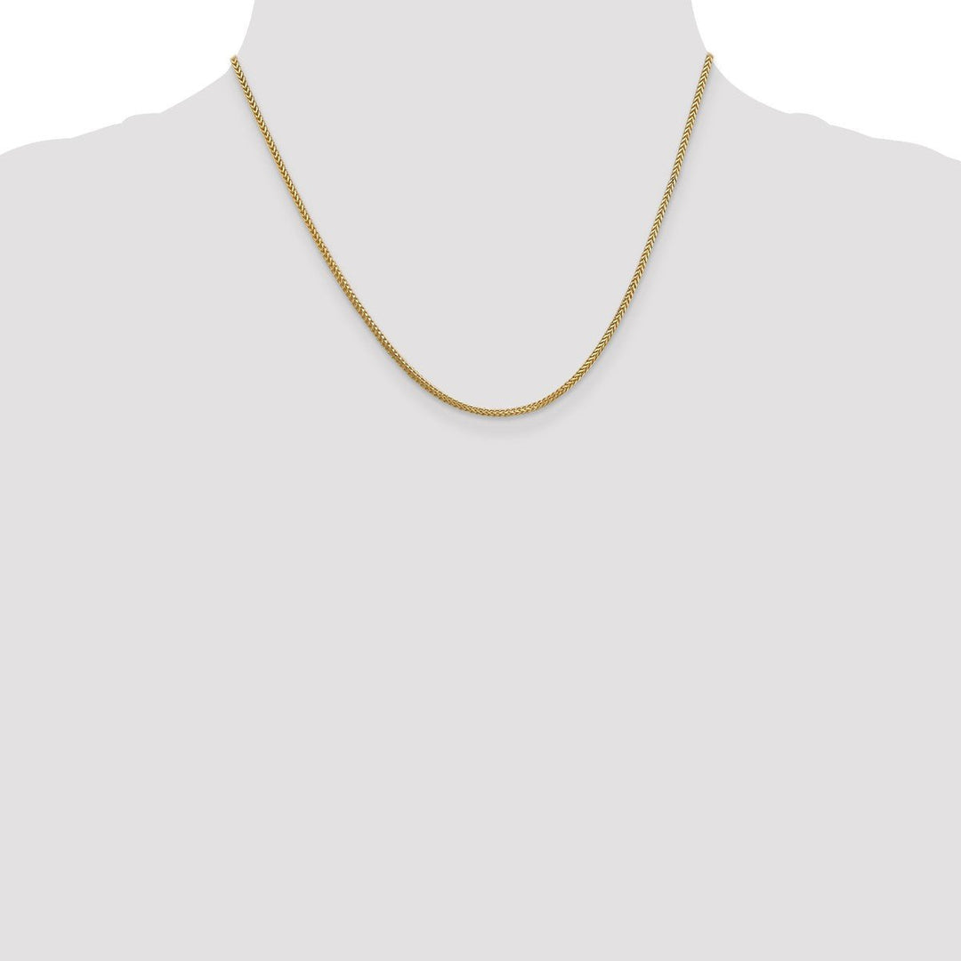 Gold 1.25mm Franco Chain, 18
