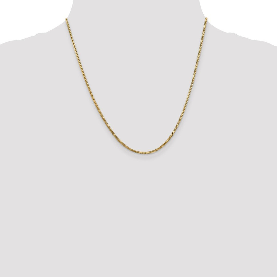 Gold 1.25mm Franco Chain, 20