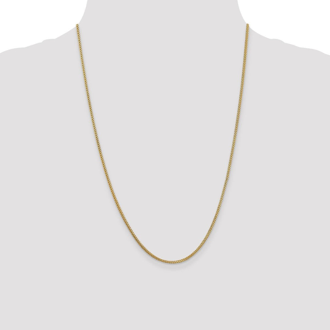 Gold 1.25mm Franco Chain, 24