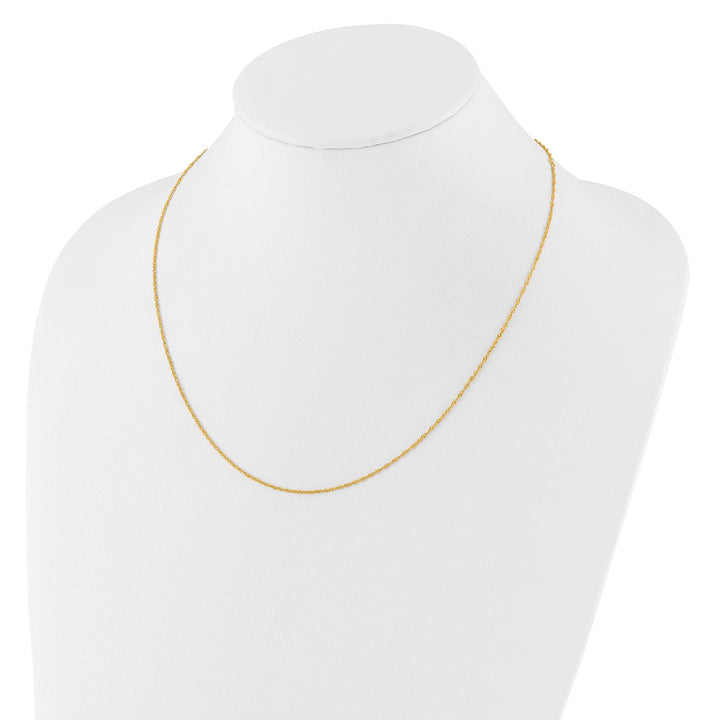 Gold 1.25mm Singapore Chain, 16" - Chain - Design Jewellers Edmonton