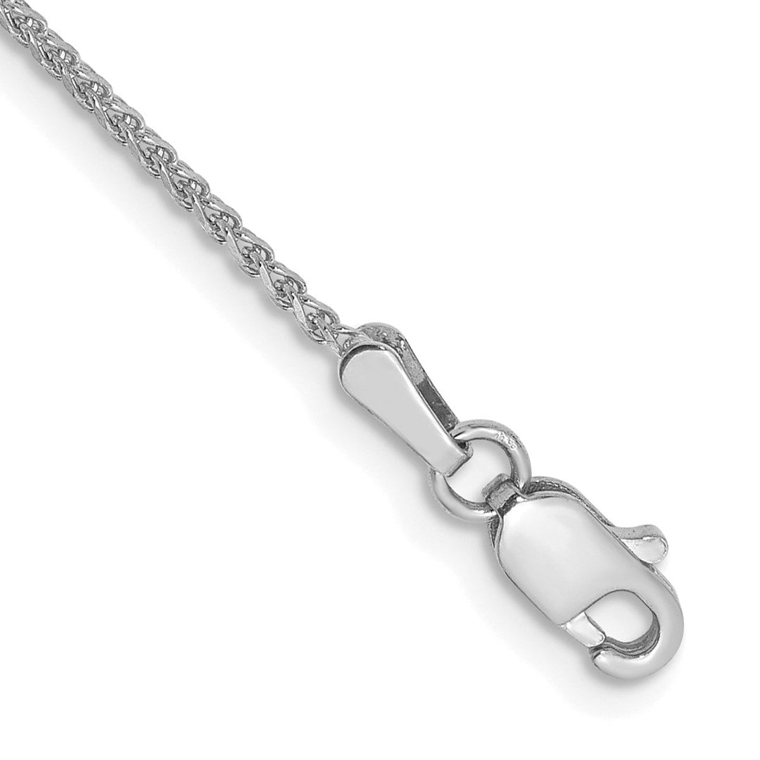 Gold 1.25mm Spiga (Wheat) Chain, 10"