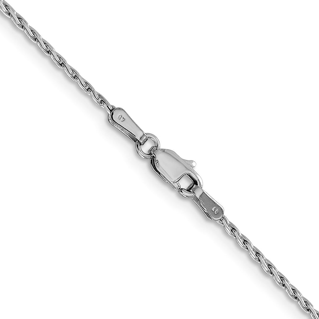 Gold 1.25mm Spiga (Wheat) Chain, 16