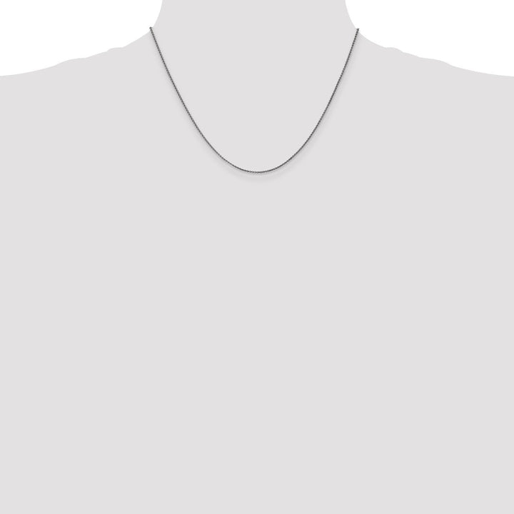 Gold 1.25mm Spiga (Wheat) Chain, 18" - Chain - Design Jewellers Edmonton