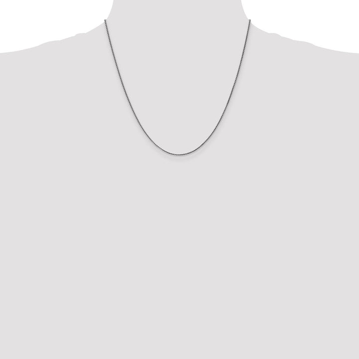 Gold 1.25mm Spiga (Wheat) Chain, 20" - Chain - Design Jewellers Edmonton