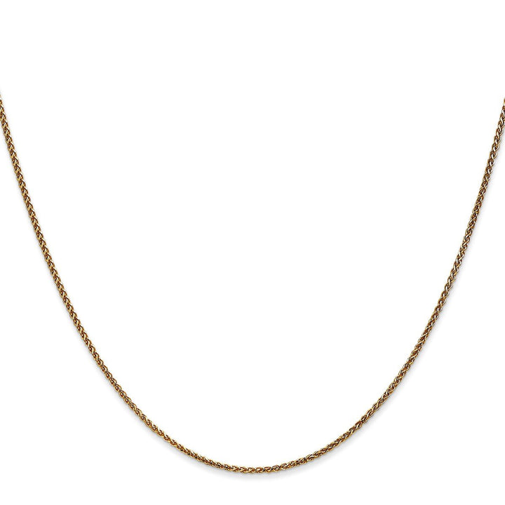 Gold 1.25mm Spiga (Wheat) Chain, 24" - Chain - Design Jewellers Edmonton