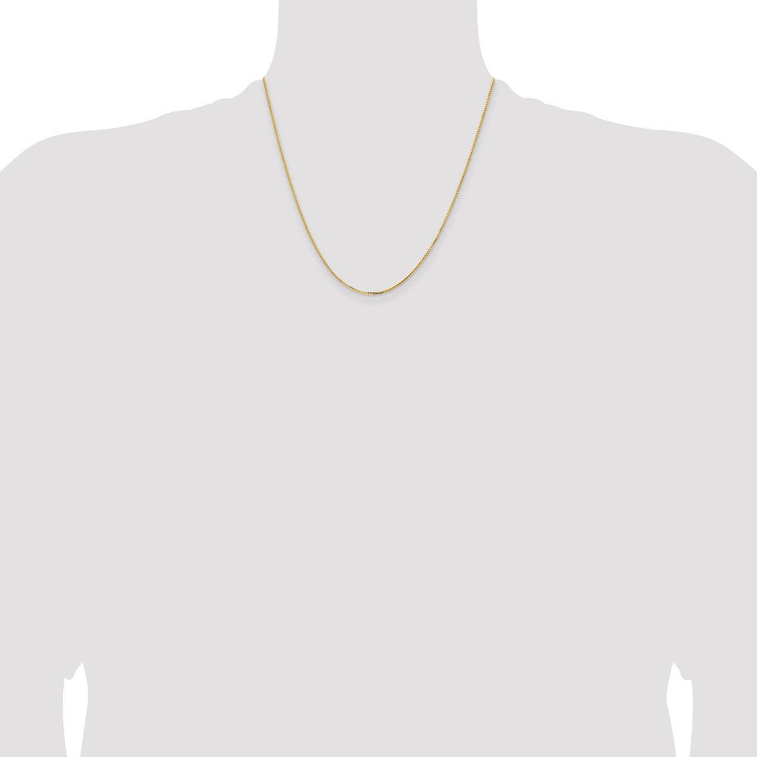 Gold 1.2mm Box Chain, 20