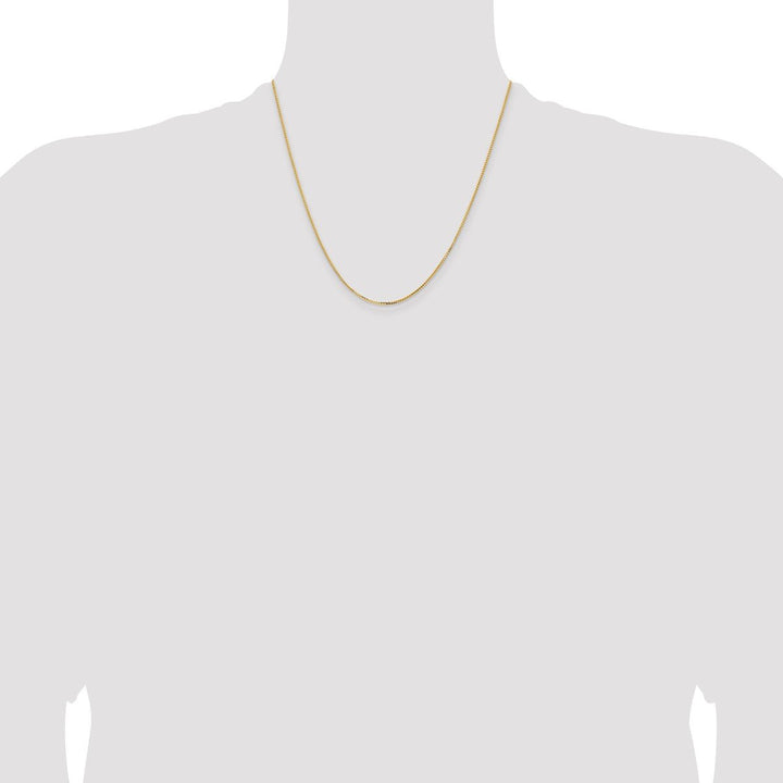Gold 1.2mm Box Chain, 20" - Chain - Design Jewellers Edmonton