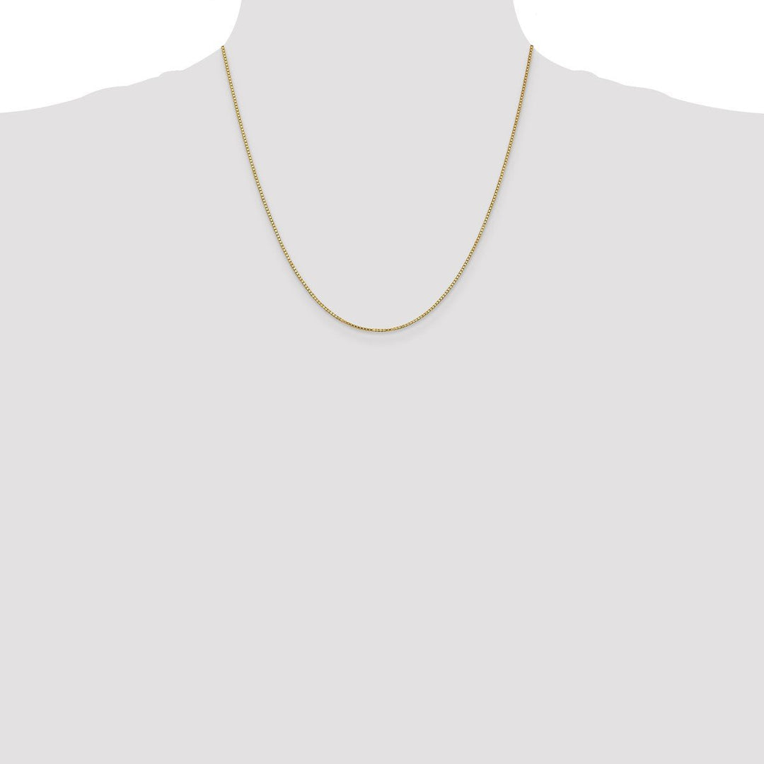 Gold 1.2mm Box Chain, 20