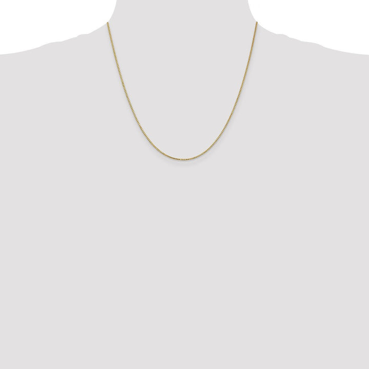 Gold 1.2mm Box Chain, 20" - Chain - Design Jewellers Edmonton