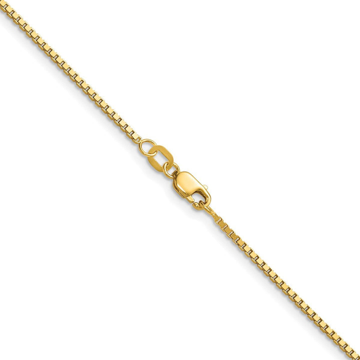 Gold 1.2mm Box Chain, 24" - Chain - Design Jewellers Edmonton